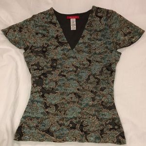 Anne Klein Cap Sleeve Top, Small PP